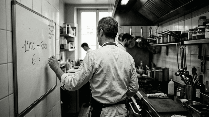 Calcul des quantités en cuisine : pourquoi le calcul à la main fait perdre du temps et de l’argent